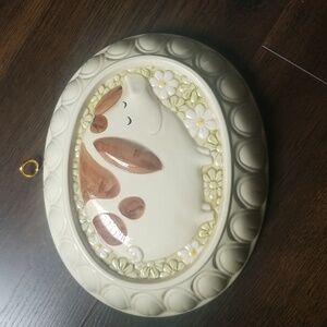 Vintage pig and daisy Himark mold